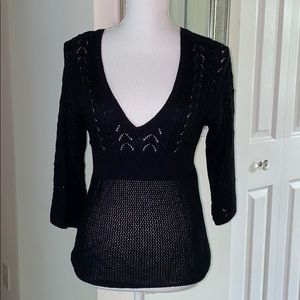 Express black sweater